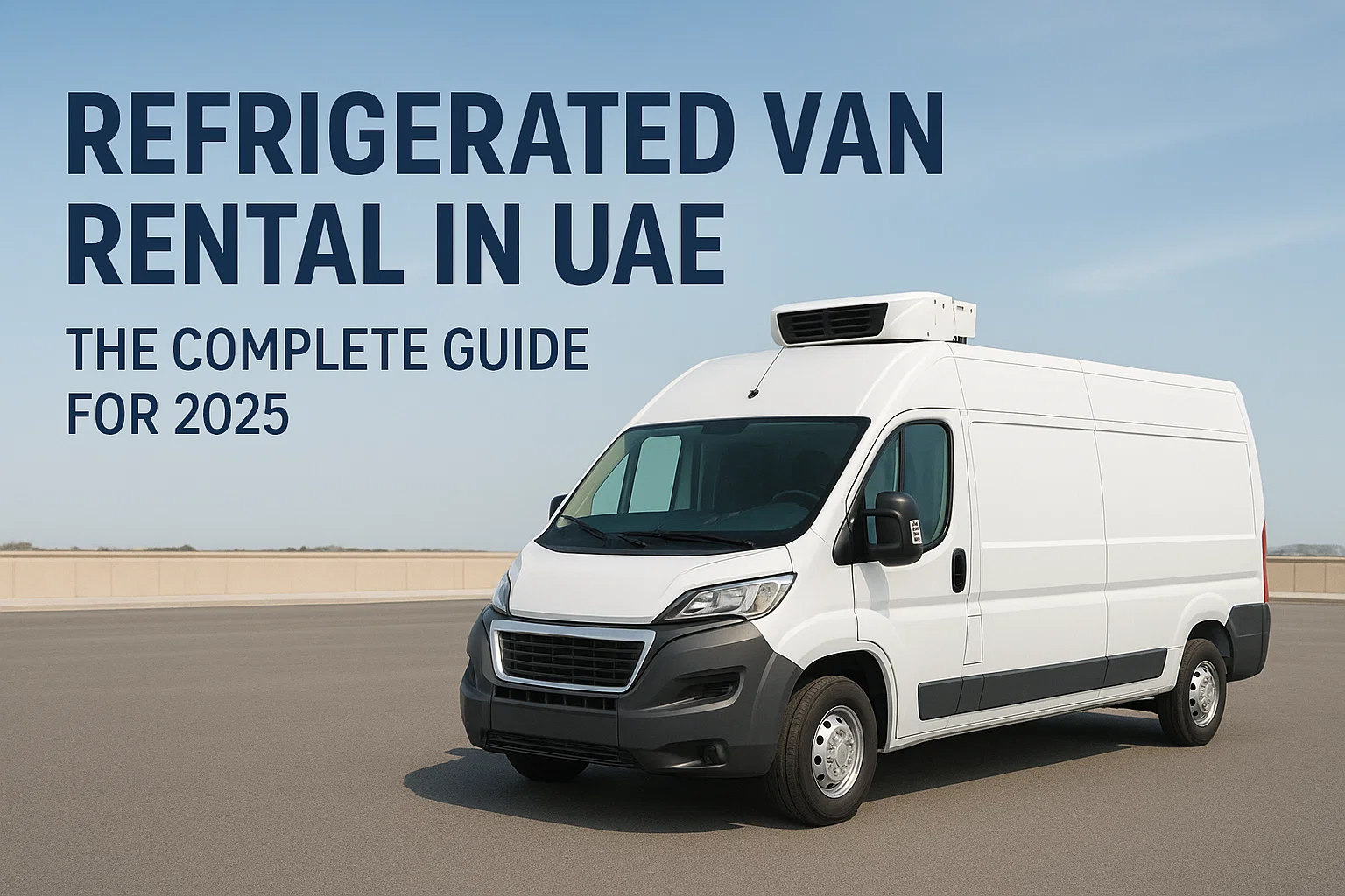 refrigerated van rental
