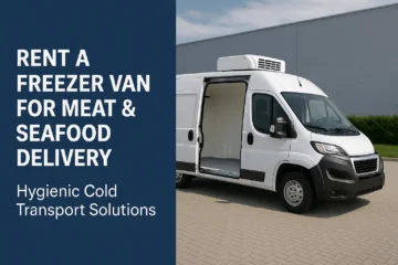 freezer van for rent