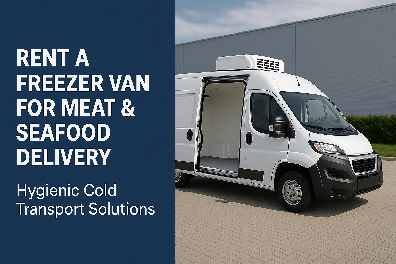 freezer van for rent
