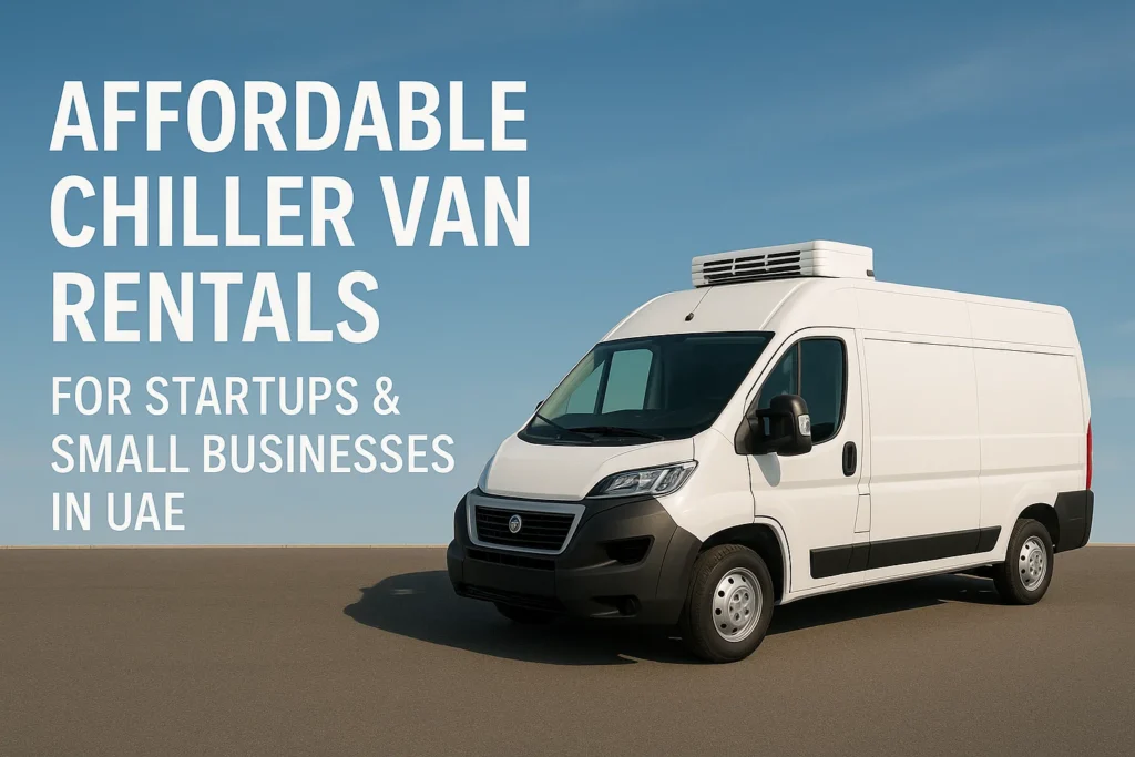 affordable chiller van rental