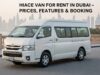 Hiace Van for Rent in Dubai