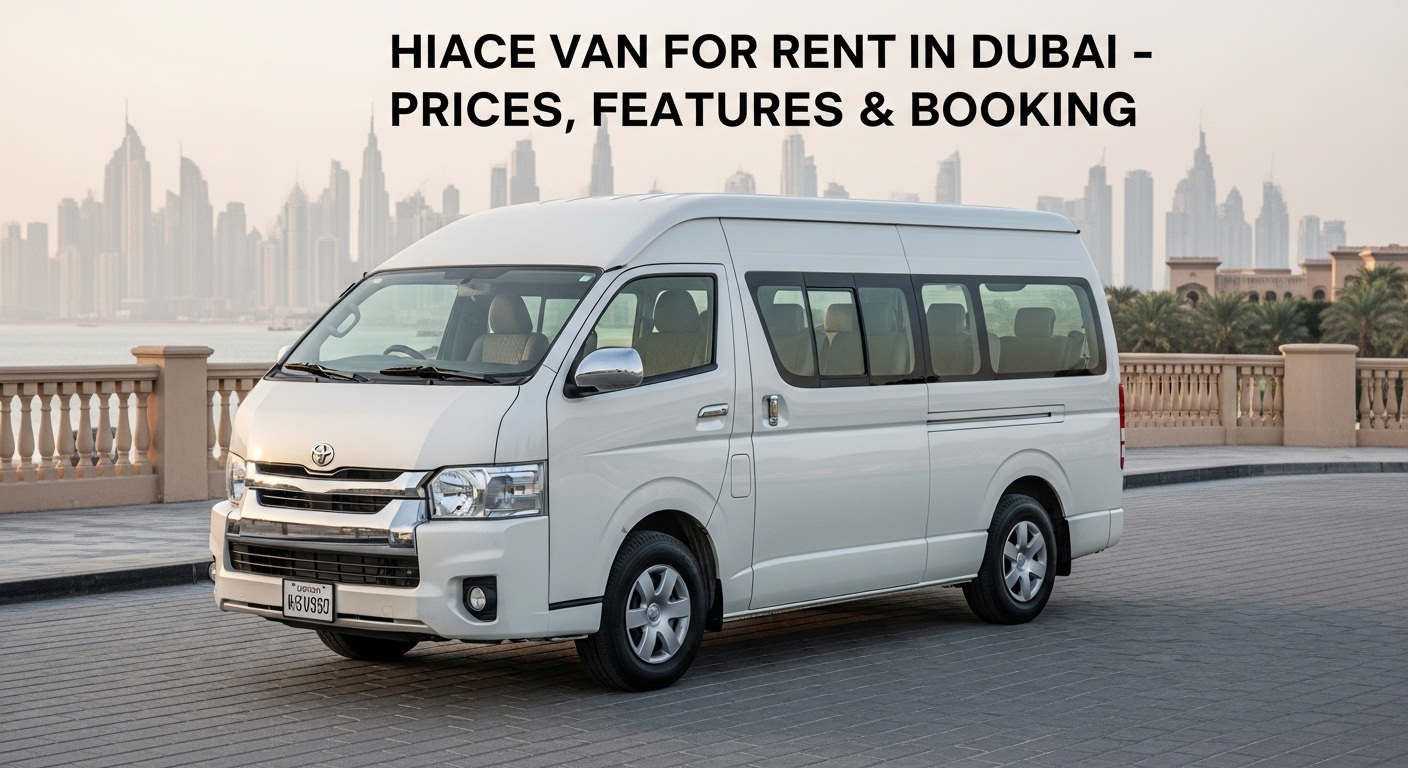 Hiace Van for Rent in Dubai