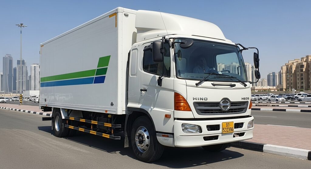 cargo van rental in Dubai