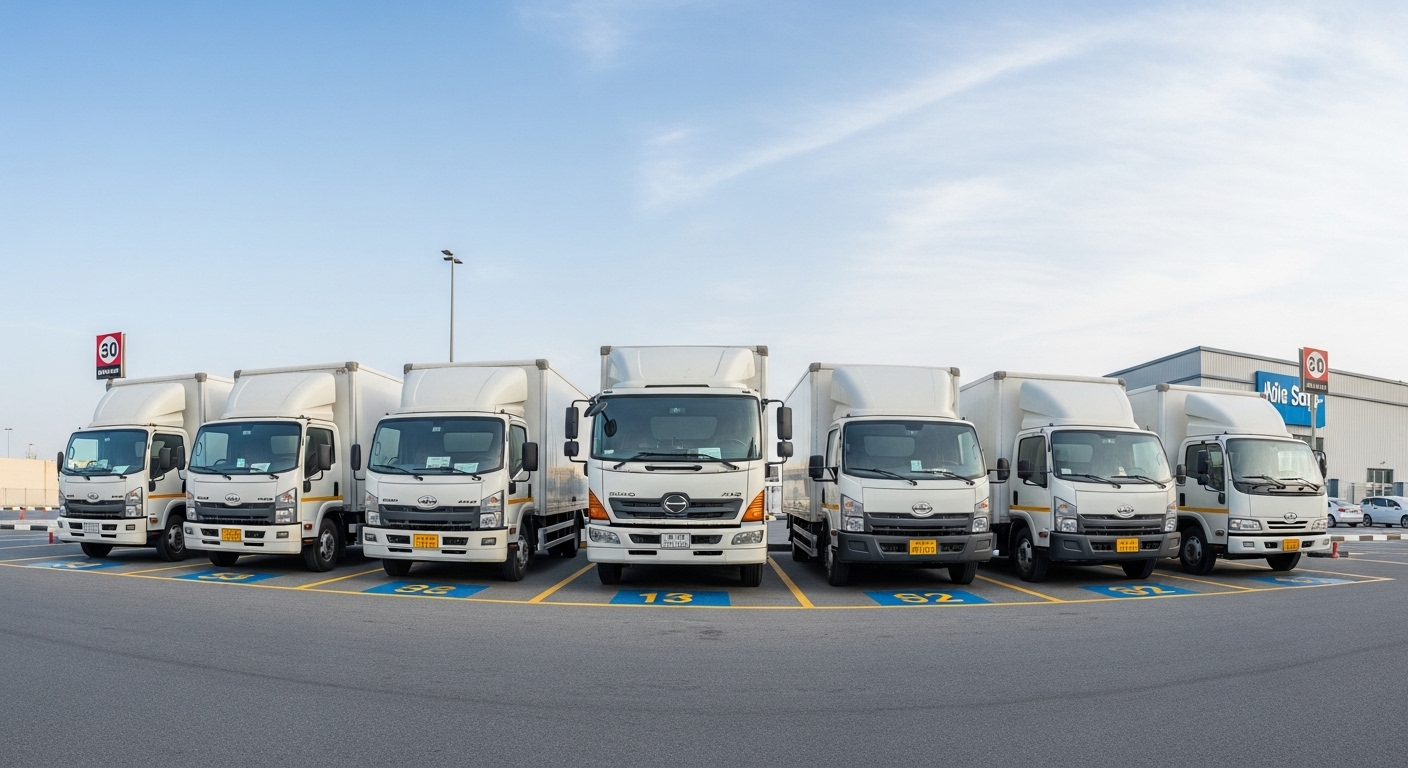 delivery truck rental in dubai