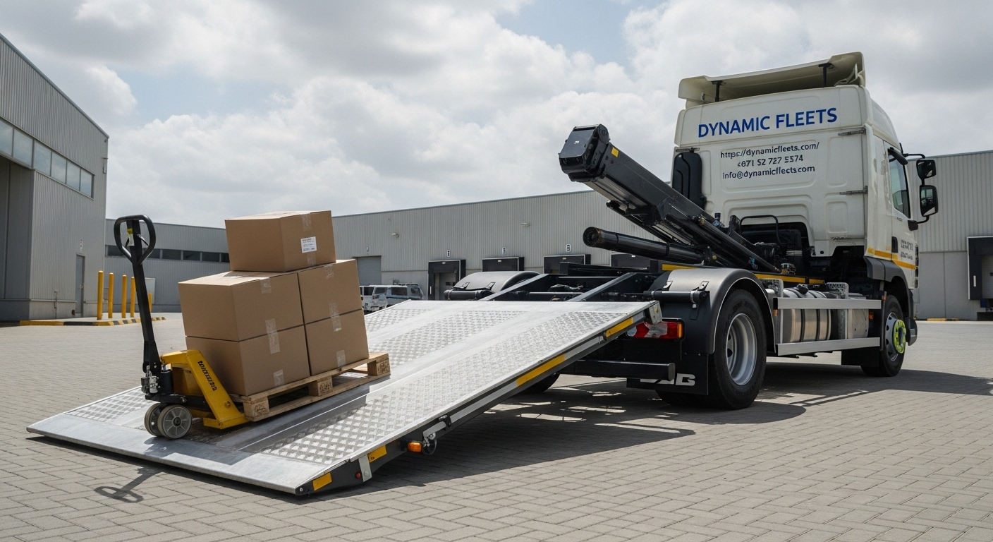 Tail Lift Truck Rental in Dubai