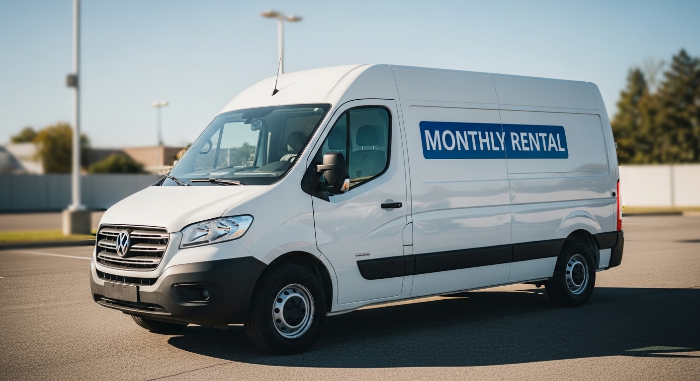 Monthly Van Rental Flexible Mileage Dubai
