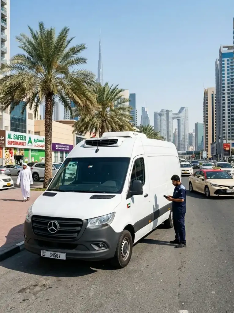 Chiller Van Rental abu dhabi