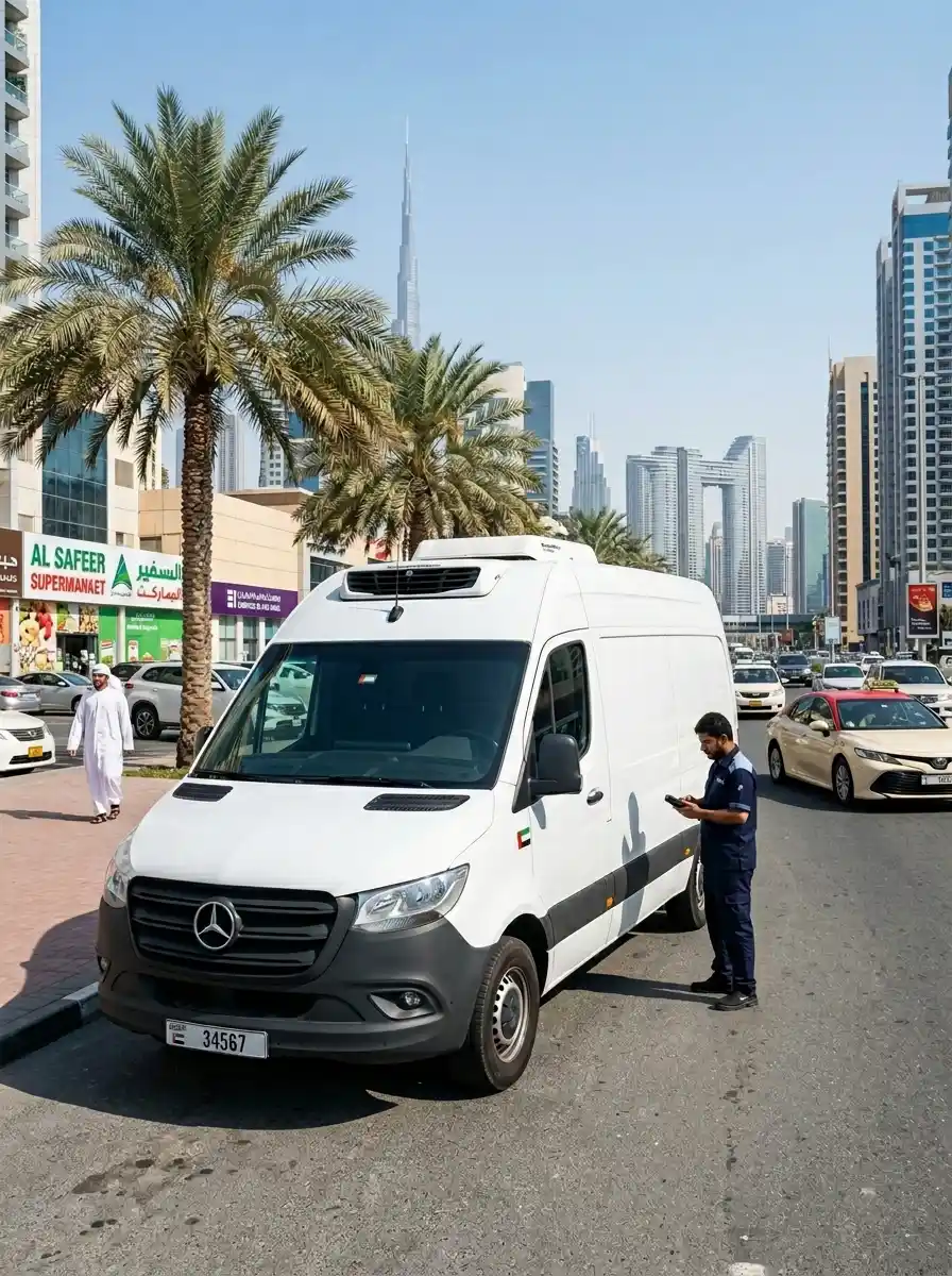 Chiller Van Rental abu dhabi