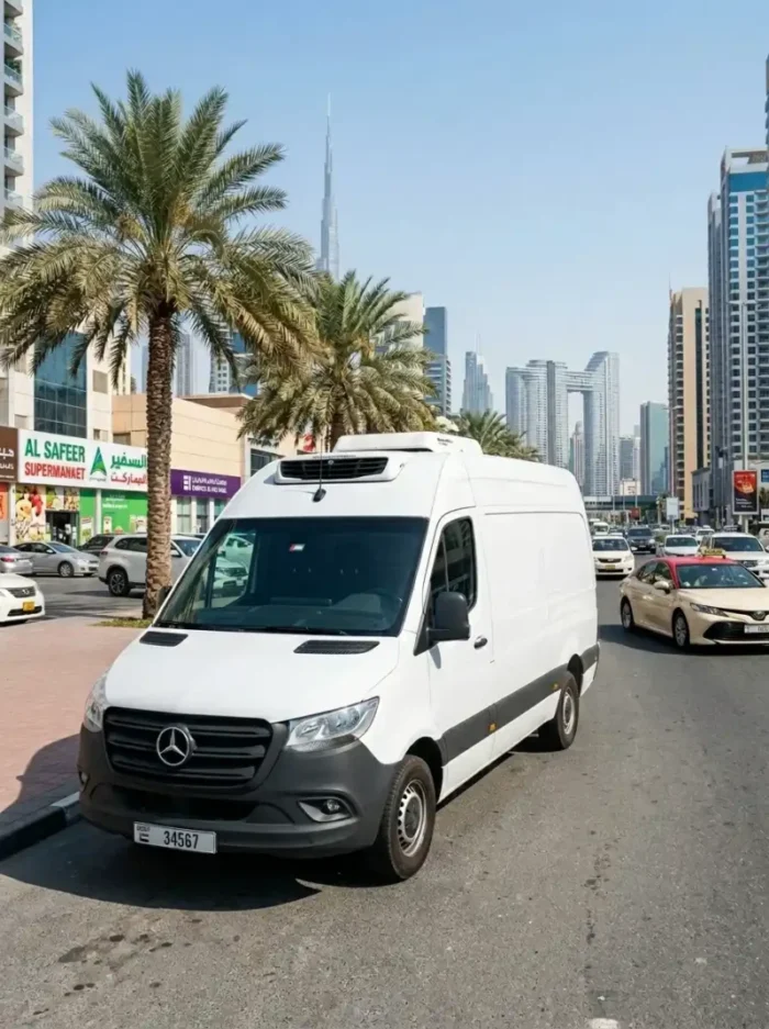 Chiller Van Rental abu dhabi