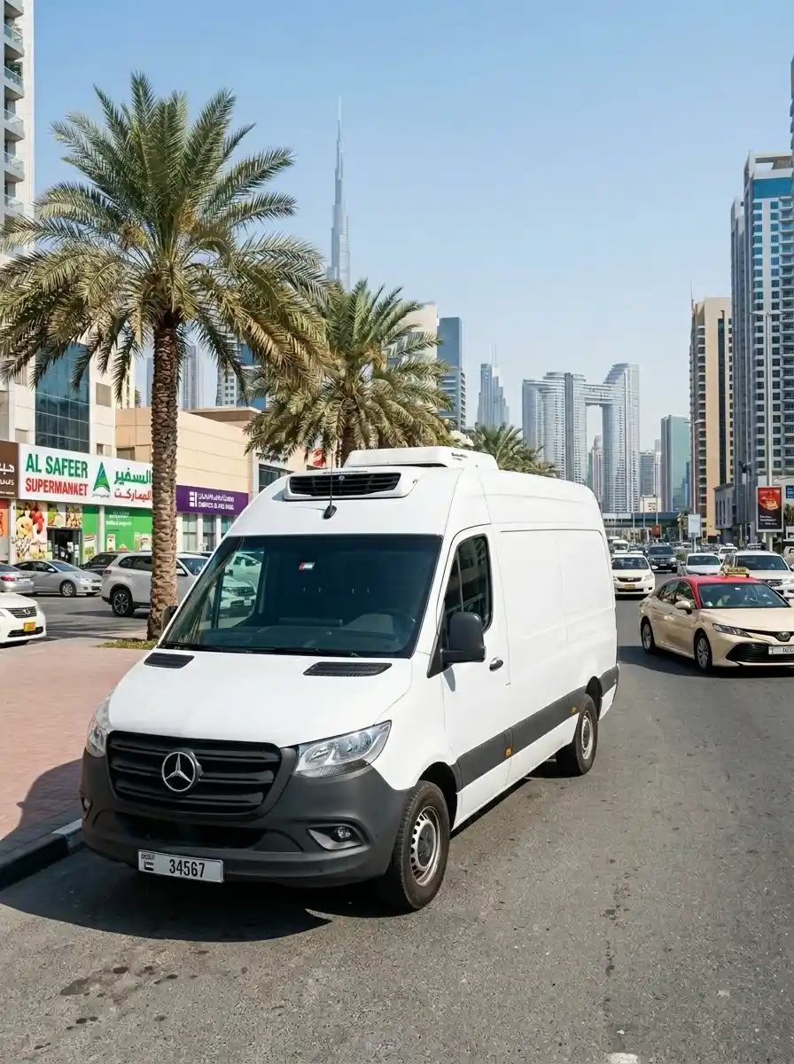 Chiller Van Rental abu dhabi